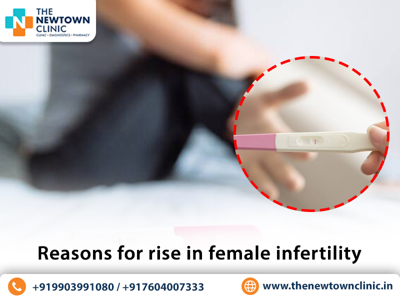 Reasons for rise in female infertility